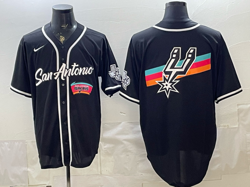 Men San Antonio Spurs Blank black Nike 2026 NBA Jersey13